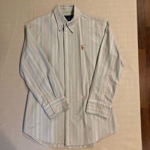 Ralph Lauren Polo. Button down, Size 2, slim fit. Excellent condition!